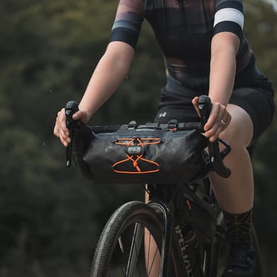 Aqua Evo Adventure Cycle Stuur Pack 9L Zwart - Waterdicht IPX6 - Fietsaccessoire