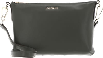 MANDARINA DUCK Leren Schoudertas Luna Pochette Military Olive Bruine