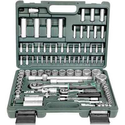 Brüder Mannesmann M98410 Dopsleutelset Metrisch 1/4 (6.3 mm), 1/2 (12.5 mm) 94-delig