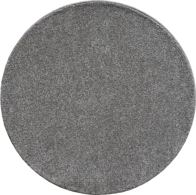 the carpet Grande Modern Pluizig Kortpolig Woonkamerkleed, Superzacht aanvoelend, Elegant en Onderhoudsvriendelijk, 160x160 round