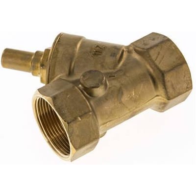 Rp 1-1/2'' Messing Y Terugslagklep 10 bar (145 psi) NBR