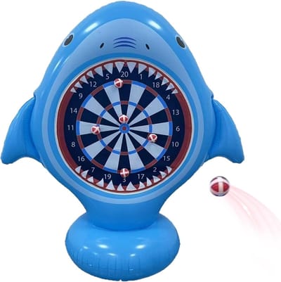Opblaasbaar Dartbord - Gooi Spel - Zomerse Feestjes - Zelfnivellerend PVC - 130 cm