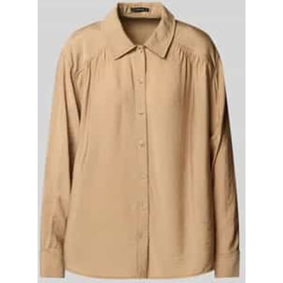 Regular fit overhemdblouse met doorknoopsluiting, model 'Famiga'