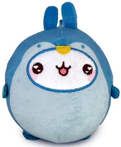 Molang knuffel 12 cm - Clip On Pluche sleutelhanger - Merchandise - plushy - Kawaii - Voor rugtas