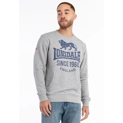 Lonsdale Heren sweatshirt met ronde hals regular fit NOS