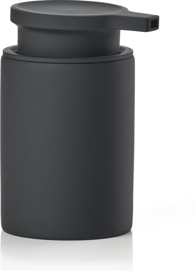 Zone Denmark Karma Zeepdispenser - Zeeppompje Vrijstaand - Zeeppomp voor Badkamer, Keuken & Toilet - Toilet & Badkamer Accessoires - 250 ml - 16 x 7,6 cm - Zwart
