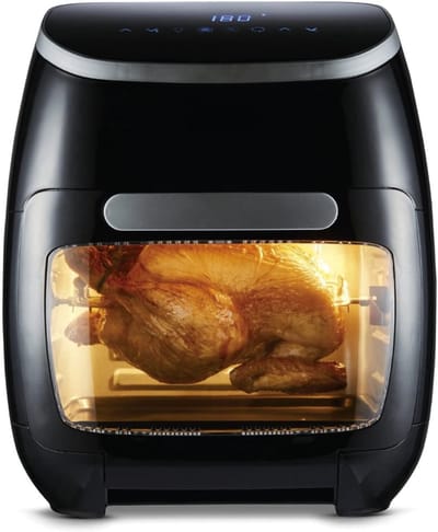 QORA® Heteluchtoven - Oven - Airfryer Oven - Goud - 33cm x 39cm x 38cm