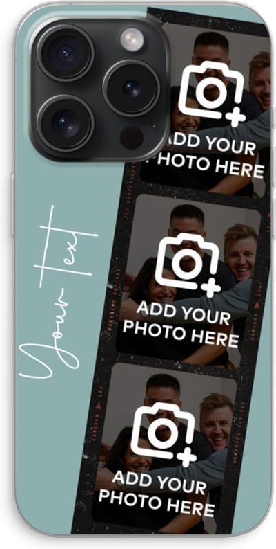 Gepersonaliseerd - Case Company® - Hoesje geschikt voor iPhone 15 Pro hoesje - Filmrol N°1 - Soft Cover Telefoonhoesje - Bescherming aan alle Kanten en Schermrand