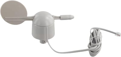 Windmeter Accessoire - Windrichting Meter - Weergegevens Meten - Nauwkeurige Meting - 18 x 14 x 7 cm - Wit