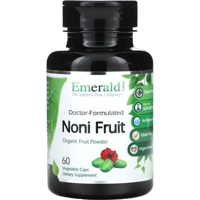 Emerald Laboratories, Noni Fruit, 1000 mg, 60 vegetarische capsules (500 mg per capsule)
