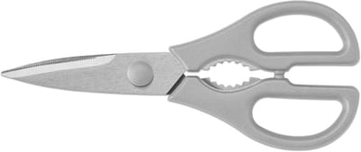 Famanu – Universele keukenschaar voor huishouden, 20 cm, roestvrij staal, comfortabele grip