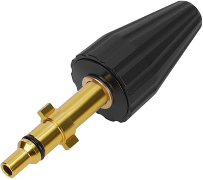 Dailygoods- Roterende Turbo Nozzle - Hogedrukreiniger Accessoires - Spuitmond - Snellere Reiniging - Oscillerende Waterstraal - Tot 3600 psi