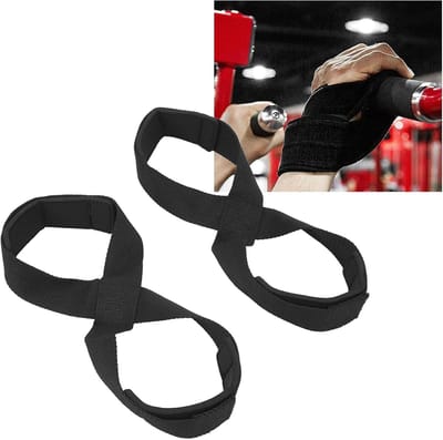 Verstelbare Heftape voor Deadlifts, Antislip Gewichtheftbanden, Duurzaam en Comfortabel voor Fitness en Sporttraining