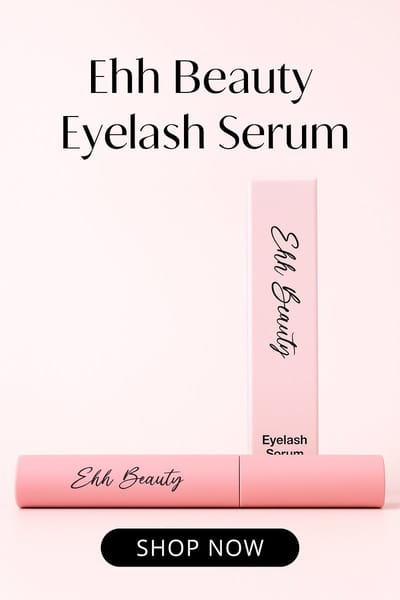 Ehh Beauty Wimperserum-Veilig – Eyelash Serum 10ml – Voor Langere & Vollere Wimpers – Wimpergroei & Verzorging – Lash Serum