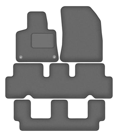 Grafiet automatten voor: Citroen C4 Grand Spacetourer 7-zits (2013-2021)