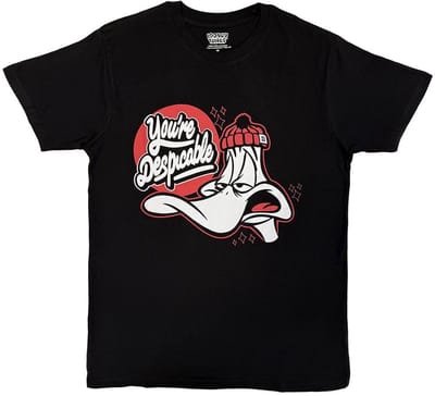 Looney Tunes - You're Despicable Heren Tshirt - S - Zwart