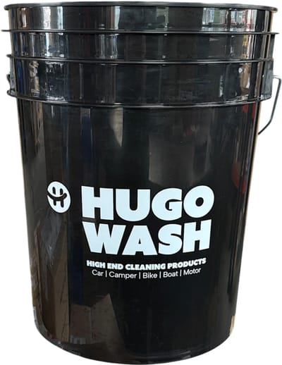 Emmer | Autowas emmer | Grit Bucket | 20L | Hugo Wash | incl. rooster | Detailing Bucket
