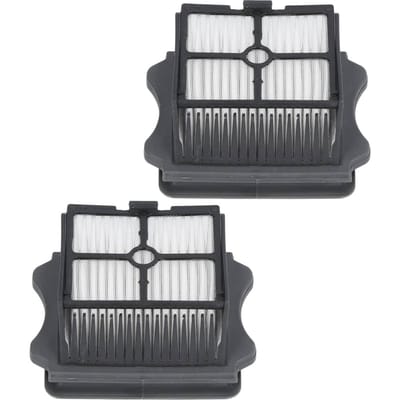 2 stuks Vervangingsschrobfilters Efficiënte Reiniging Vloerreiniger Kernfilter voor TINECO wit