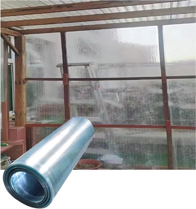 Polycarbonaat Plaat - Plastic Plaat Plaat Materiaal - Kas Bouwen - UV-Bestendig - 1.5 mm dik - Transparant
