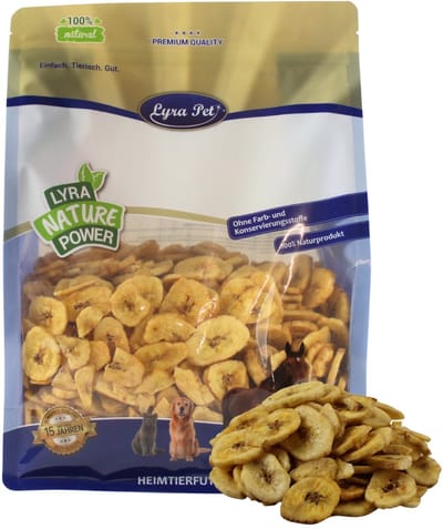 1 kg Lyra Pet® Gedroogde bananen