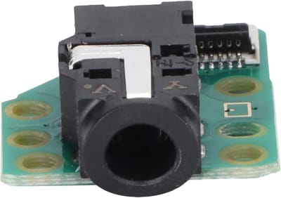 Audio-aansluiting 3,5 mm voor Schakelaar LITE HDH-001 HDH-HPMJ-console - Vervangende Hoofdtelefoon Plugkaart met zoekwoord: Switch, Vervanging, Audio-aansluiting.