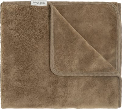 Baby's Only Ledikantdeken gemaakt van teddystof - Baby deken Cozy - Dekentje voor jongens en meisjes - 2.0 TOG - 100x135 cm - Clay - Superzacht en comfortabel