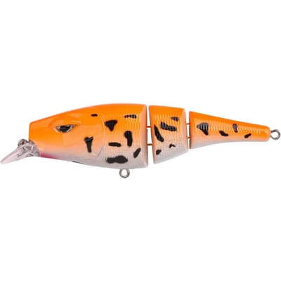 Spro Pikefighter Triple Jointed JR Short Lip Floating 14.5cm - 52g UV (diepte 0.5-2.0m) - Kleur : UV Orange Koi