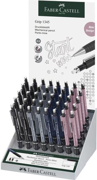 Faber Castell Vulpotlood Faber Castell Grip 1345 0.5mm display a 40 stuks