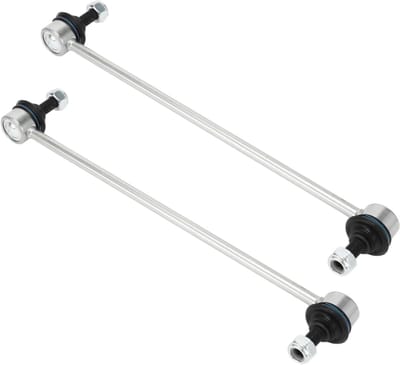 Stabilisatorstang Koppelingen - Koppelingsset Ophanging - Verbeter Rijstabiliteit - Verhelpt Rammelende Geluiden - 2 stuks - Zwart Zilverkleurig