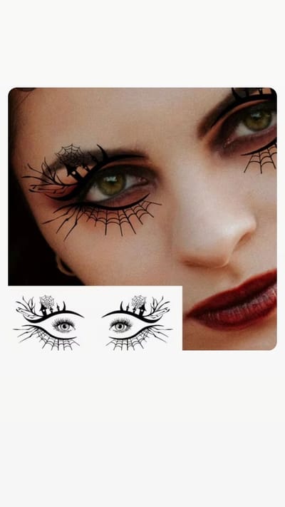 Akyol - Halloween - Halloween masker - carnaval - gezicht tattoo - tattoo - gezicht tattoe - schrikken trick or treat