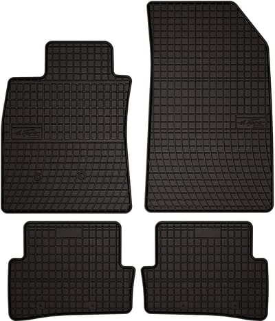 Wielganizator SolidPRO Serie - Rubber Automatten - Renault Clio III - Zwart - Perfecte Pasvorm