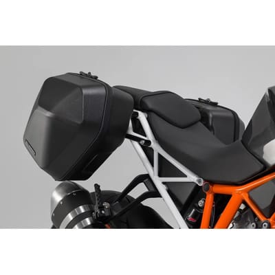 Zijdelingse bagagedrager kit SW-Motech URBAN ABS. 2x 16,5 l. KTM 1290 Super Duke R (13-19)