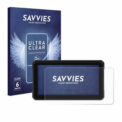 Savvies - Screenprotector voor GOHHDL A4058 6" - Folie Beschermfolie transparant 6 Stuks
