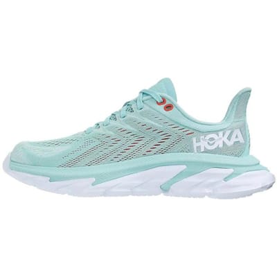 HOKA Dames Clifton Edge 'Eierschaal Blauw' 39 gray
