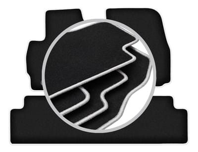 CARLUX-SILVER automatten voor: Mazda 5 I minivan (2005-2010)