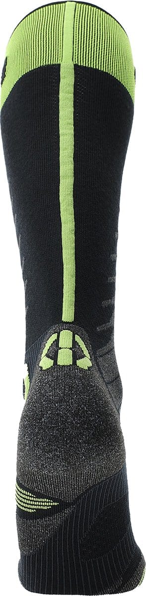 Uyn UYN Merino One Skisokken heren - zwart/groen - Maat 45/47