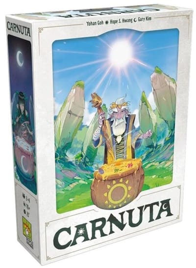 Asmodee bordspel Carnuta strategisch kaartspel voor families.