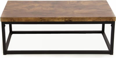 Poldimar - Salontafel - Zwart - 100x55x36 cm