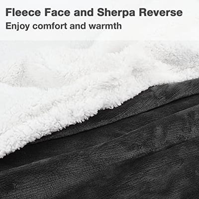 Knuffeldeken met Mouwen en Voeten - Deken voor Volwassenen - Warme Sherpa Fleece Deken - Perfect Cadeau voor Winter