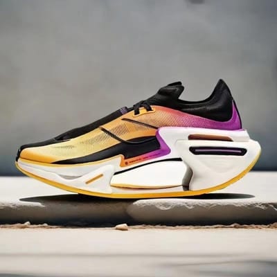 Heren- en Dameshardloopschoenen Nieuwe Stijl Schokabsorberende Sportschoenen Koolstofplaat Race Schoenen voor Leerlingen Middelbare School Lichaamskant Hardloopschoenen 42 black