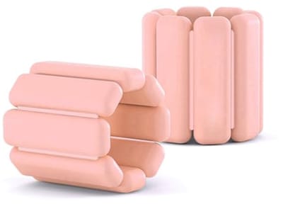 Verstelbare pols- en enkelgewichten set 0,9 kg/1,8 kg voor fitness, yoga en krachttraining