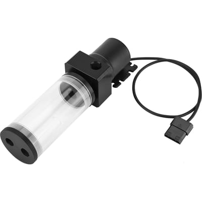 Acryl Computer DIY Waterkoeling Tank Cilindrisch Reservoir 19W Pomp G1 4 Type 1