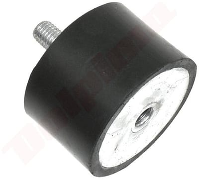 Trillingsdemper passend op UNI FM 70x45mm M12x30/M12