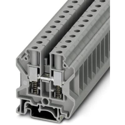 Phoenix Contact 3070354 Doorgangsserieklem 10.2 mm Schroeven Grijs 50 stuk(s)