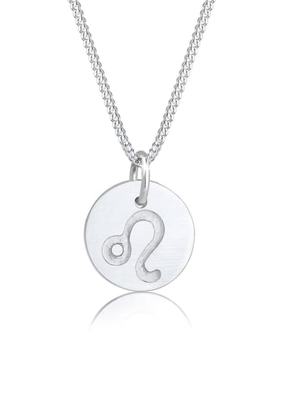 Elli - Halsketting - Dames Dierenriem Leeuw Astro Symbool in 925 Sterling Zilver - Dames