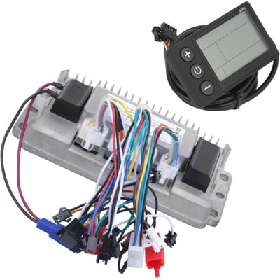 3648V 1000W Elektrische Driewielers 3?modus Sinusoïde Borstelloze Controller Instrument LCD Set gray