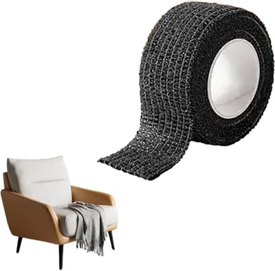 Consumerce® Stoelpoot Beschermende Tape - Zwart - 4 Meter Lang – Stoelpootdoppen – Stoel Poot Beschermers – Sokken – Stoelpootbeschermers – Viltjes – Schuine – Vierkant – Rond – Sokjes – Rechthoekig – Caps – Viltglijders - Doppen
