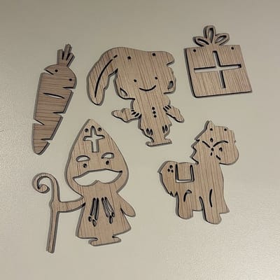 Sinterklaas vlaggetjeslijn - Decoratie - 5 december