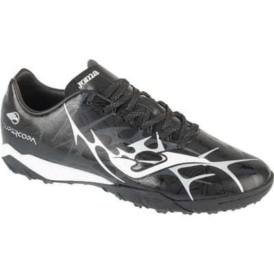 Joma Super Copa 25 SUPS TF, Heren zwarte Kunstgras voetbalschoenen 44 zwart