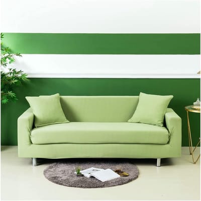 Bankovertrek - Bankhoes - Bank Beschermen - Antislip - 4-zitsbank 235-300cm - Groen